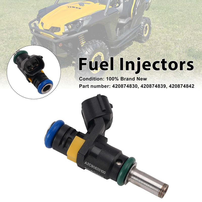 CAN-AM Commander 420874839 Fuel Injectors 420874830 420874842