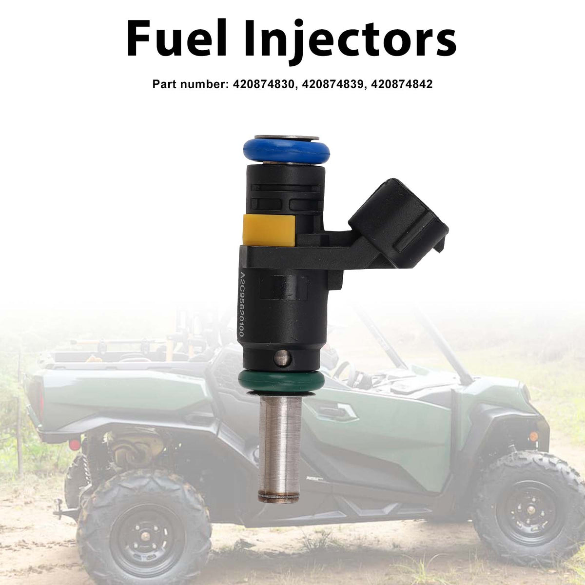 CAN-AM Commander 420874839 Fuel Injectors 420874830 420874842