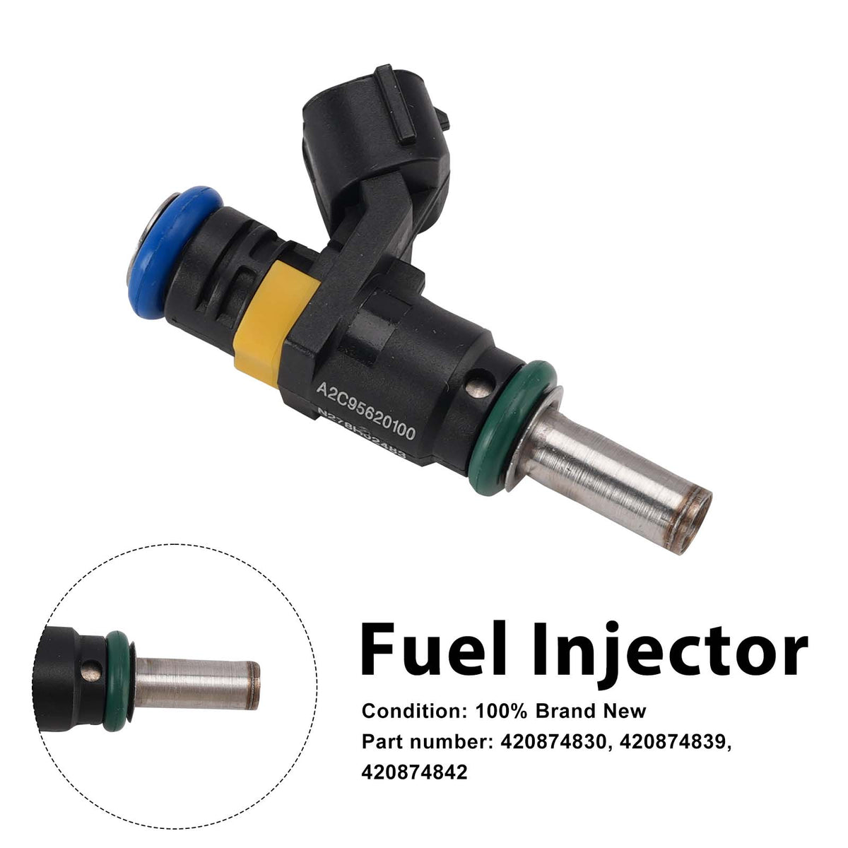 CAN-AM Commander 420874839 Fuel Injectors 420874830 420874842