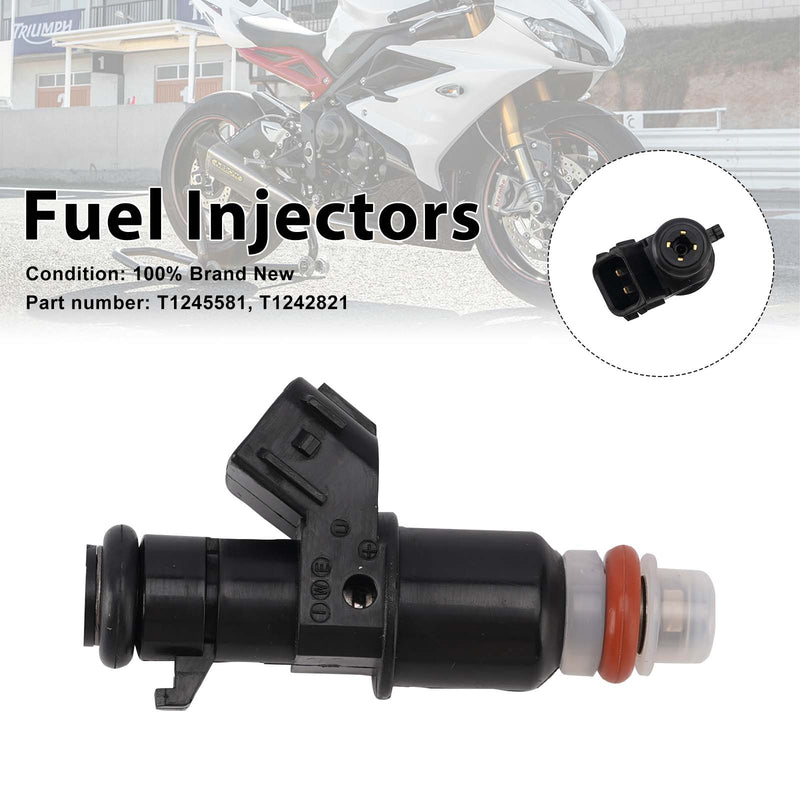 Daytona 675R 675 R 2013-2017 T1245581 Fuel Injectors T1242821
