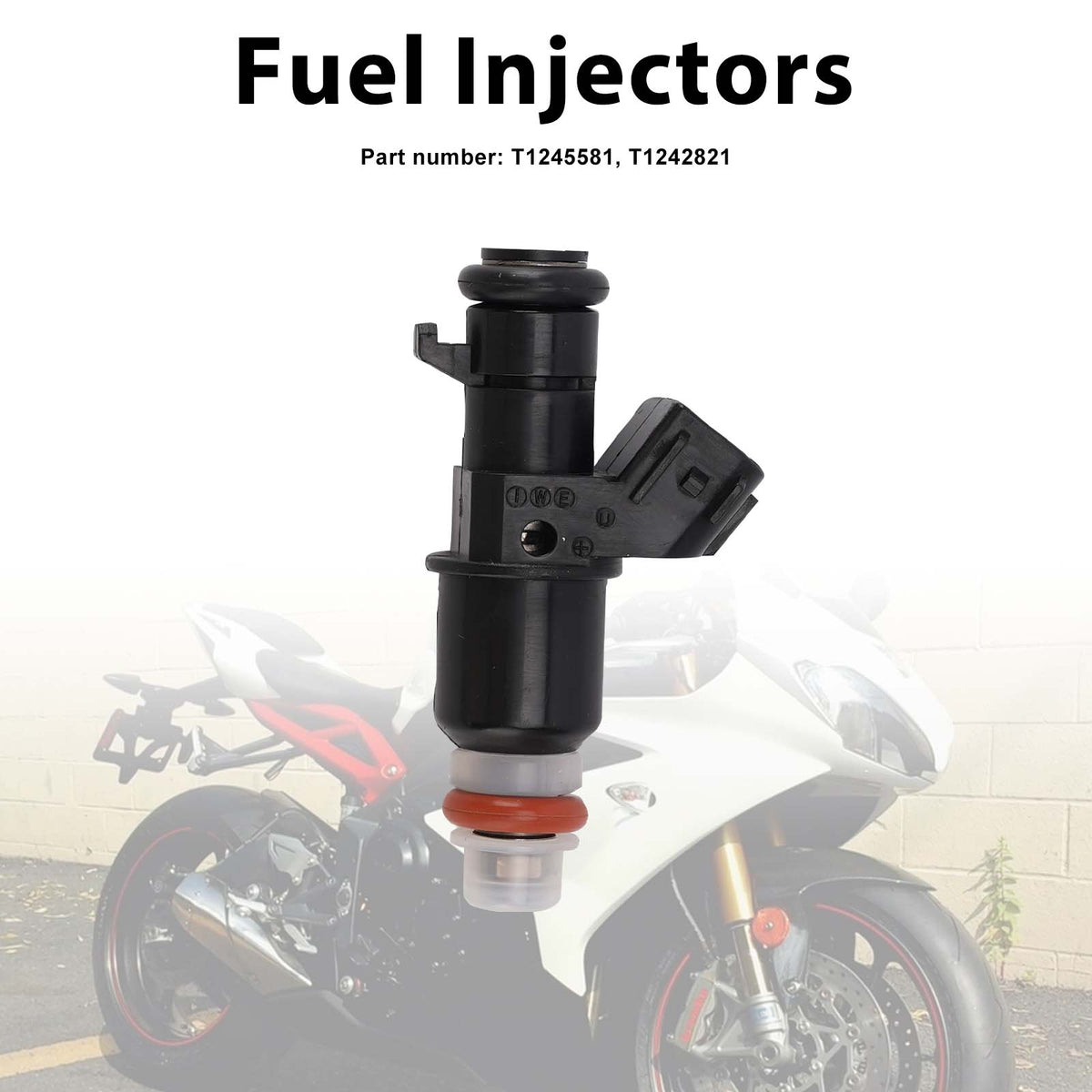 Daytona 675R 675 R 2013-2017 T1245581 Fuel Injectors T1242821