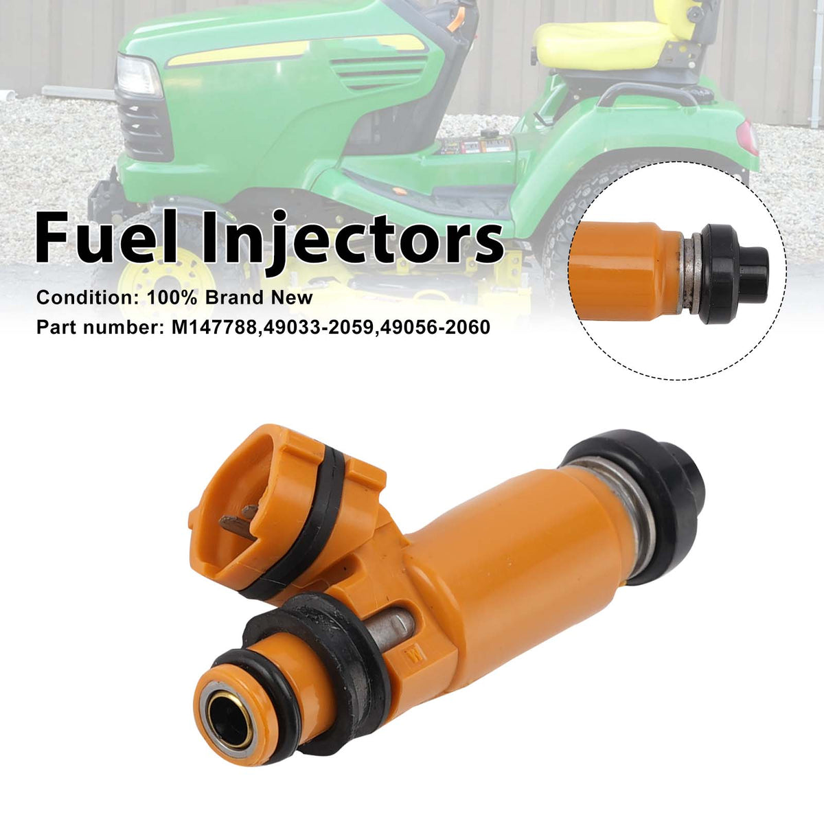 Kawasaki John Deere 797 M147788 Fuel Injectors 49033-2059 49056-2060