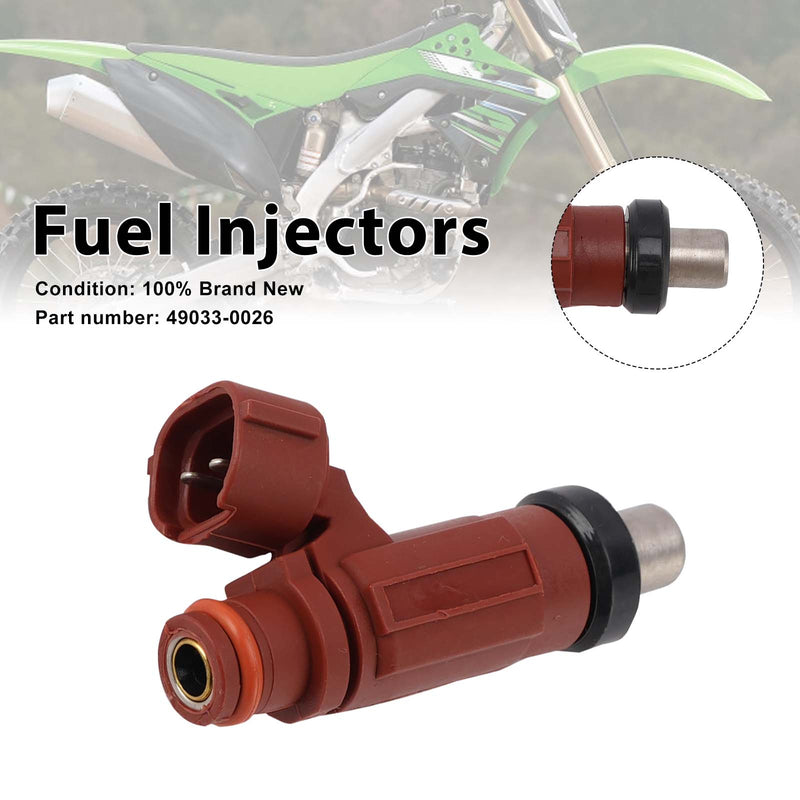 Kawasaki KX250F 2011-2014 Fuel Injectors 49033-0026