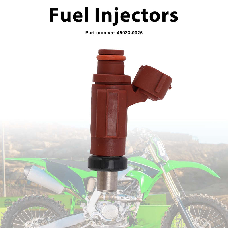 Kawasaki KX250F 2011-2014 Fuel Injectors 49033-0026
