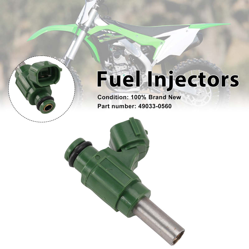 Kawasaki KX250F 2013 2014 2015 2016 2017 Fuel Injectors 49033-0560