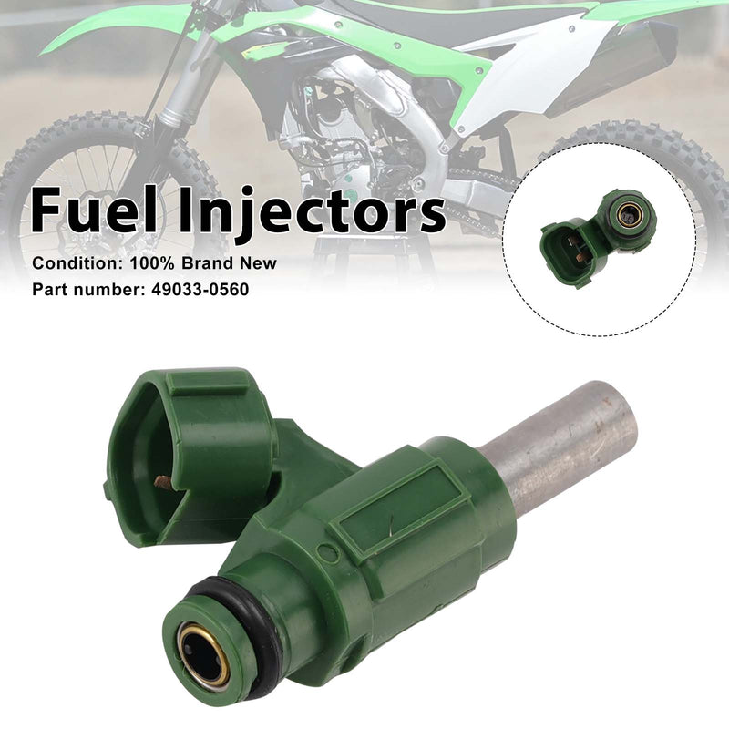 Kawasaki KX250F 2013 2014 2015 2016 2017 Fuel Injectors 49033-0560