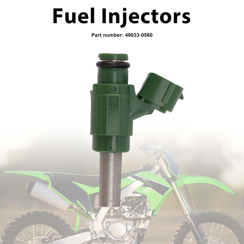 Kawasaki KX250F 2013 2014 2015 2016 2017 Fuel Injectors 49033-0560