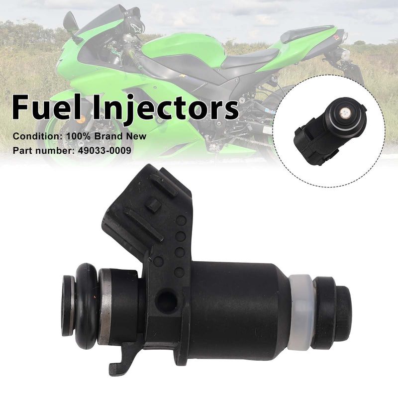 Kawasaki ZX-6R ZX-6RR ZX636 2005-2006 Fuel Injectors 49033-0009