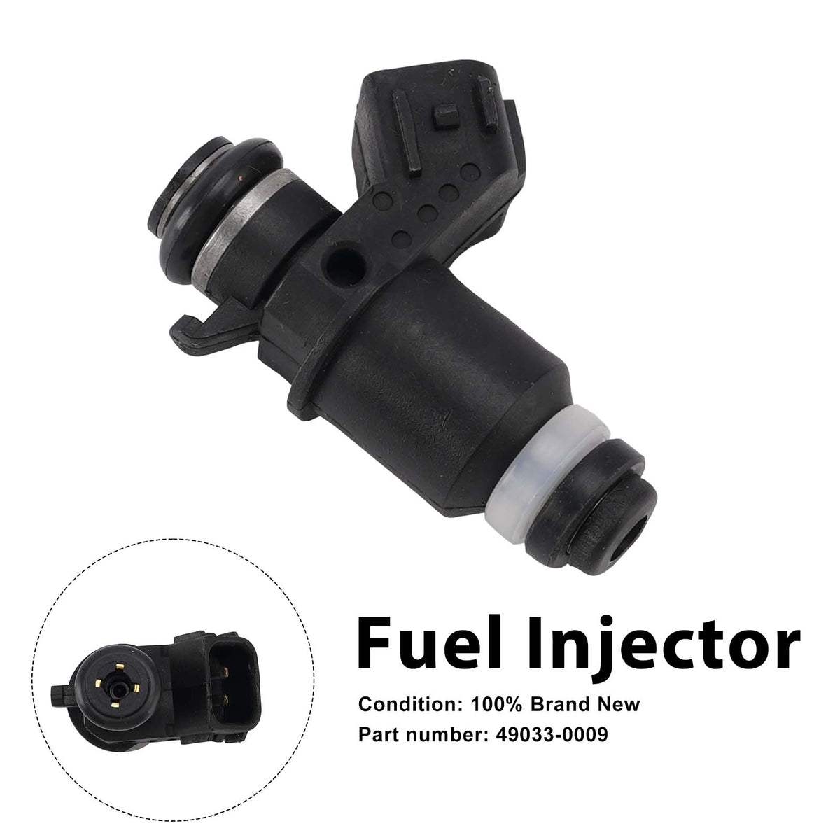 Kawasaki ZX-6R ZX-6RR ZX636 2005-2006 Fuel Injectors 49033-0009