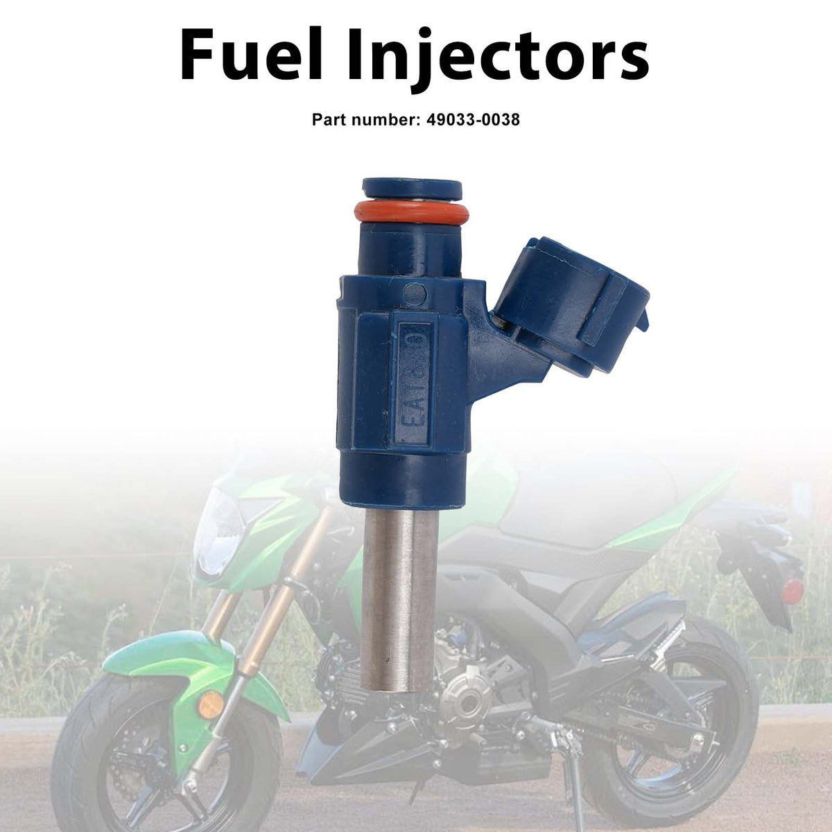 Kawasaki Z125 Pro BR125 2017-2025 Fuel Injectors 49033-0038
