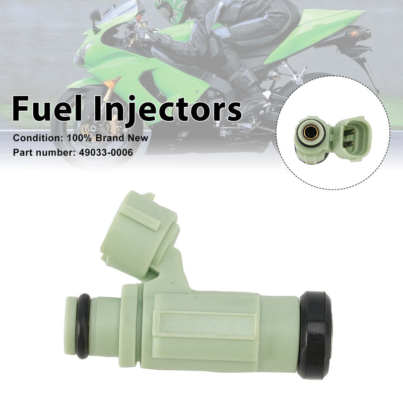 Kawasaki NINJA ZX636 ZX-6R 2004-2006 Fuel Injectors 49033-0006
