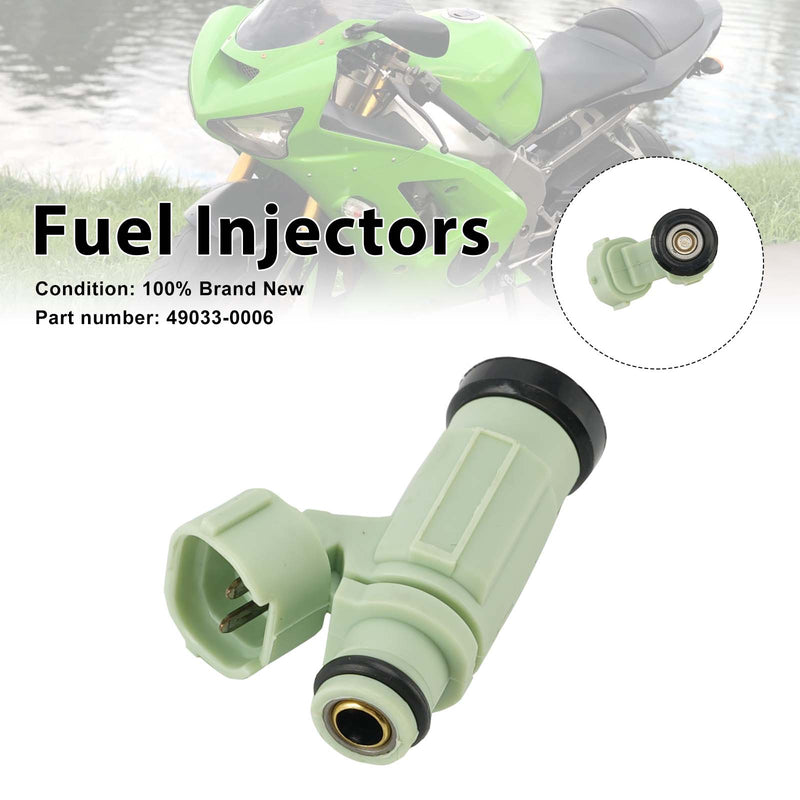 Kawasaki NINJA ZX636 ZX-6R 2004-2006 Fuel Injectors 49033-0006