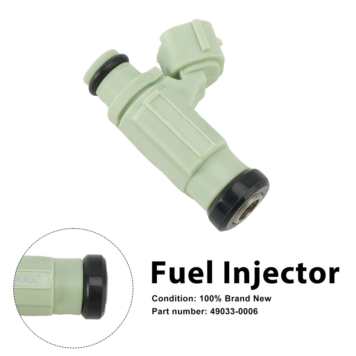 Kawasaki NINJA ZX636 ZX-6R 2004-2006 Fuel Injectors 49033-0006