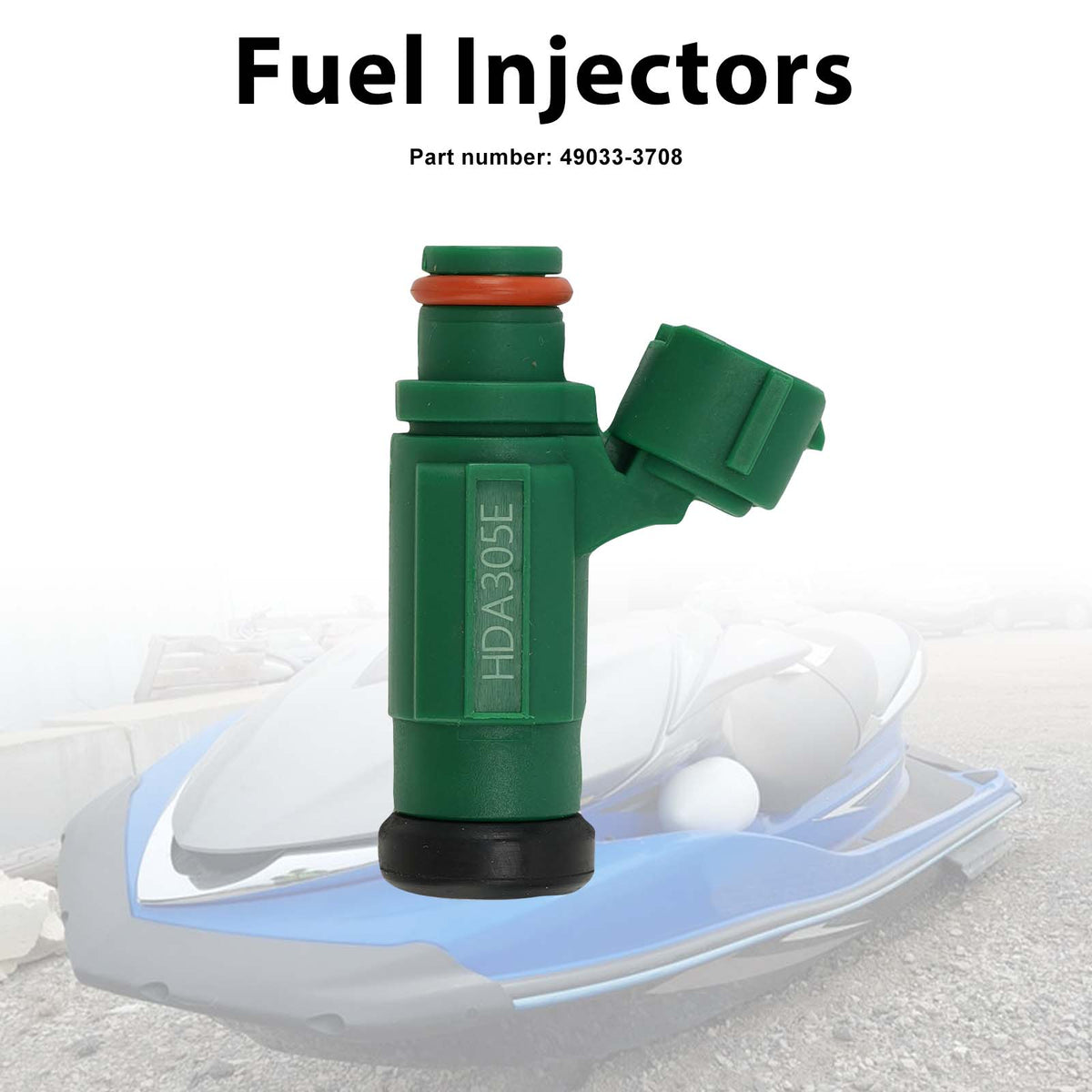 Kawasaki Jet Ski Ultra 250X 260X 260LX 2007-2010 Fuel Injectors 49033-3708