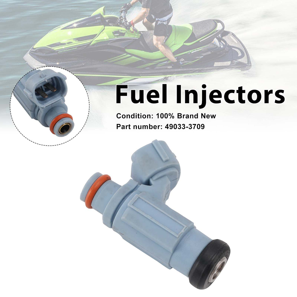 Kawasaki JET SKI ULTRA 310 ULTRA 300 Fuel Injectors 49033-3709