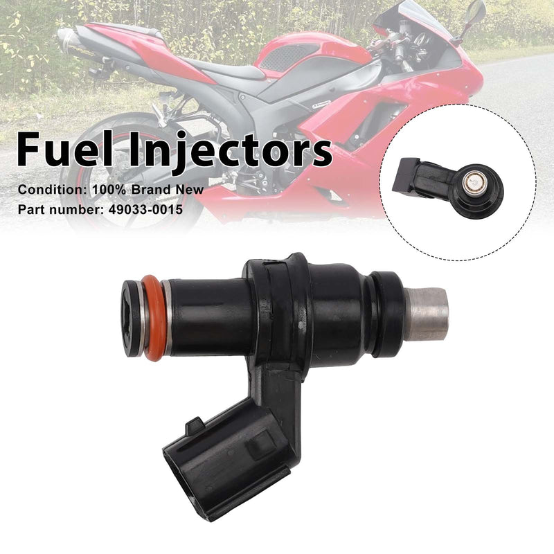 Kawasaki Ninja ZX6R ZX600R ZX600P 2007-2012 Fuel Injectors 49033-0015