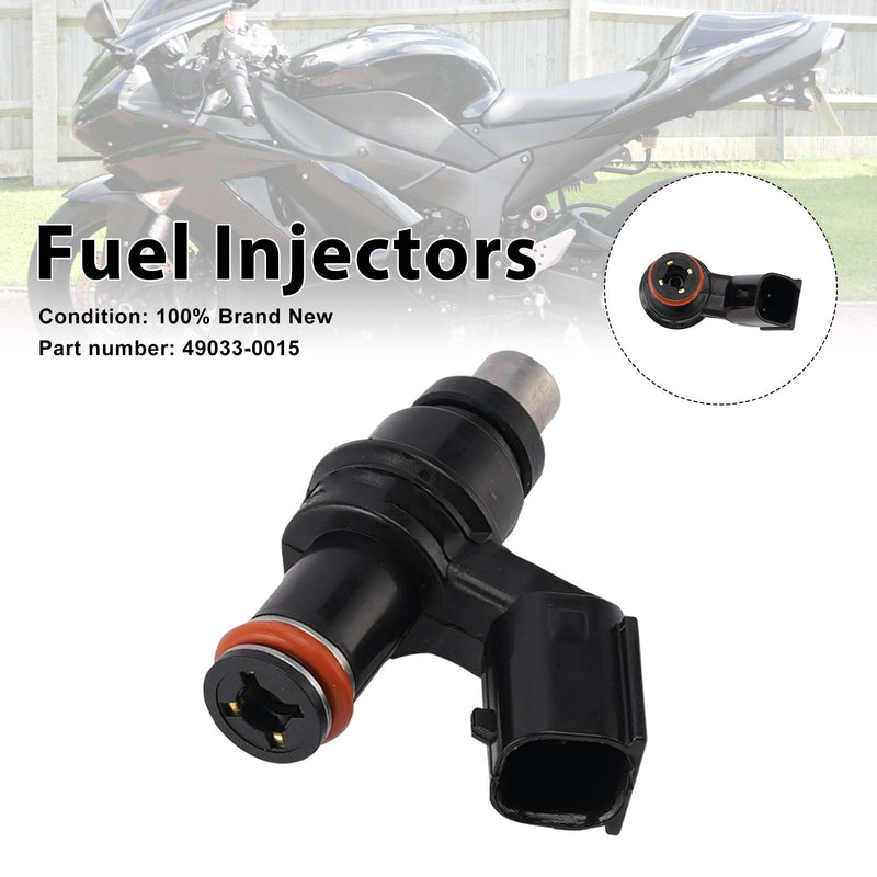 Kawasaki Ninja ZX6R ZX600R ZX600P 2007-2012 Fuel Injectors 49033-0015