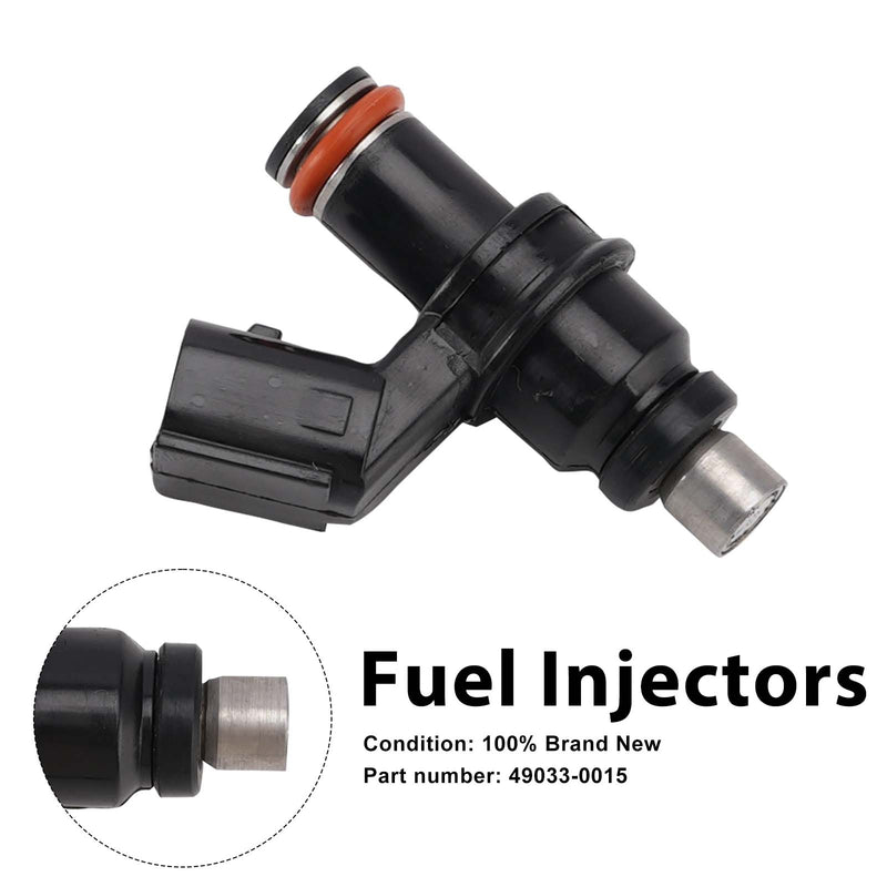 Kawasaki Ninja ZX6R ZX600R ZX600P 2007-2012 Fuel Injectors 49033-0015
