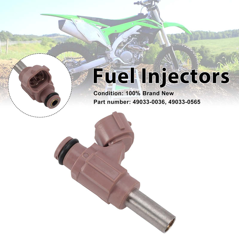 Kawasaki KX450F Ninja H2 SX SE+ 49033-0036 Fuel Injectors 49033-0565