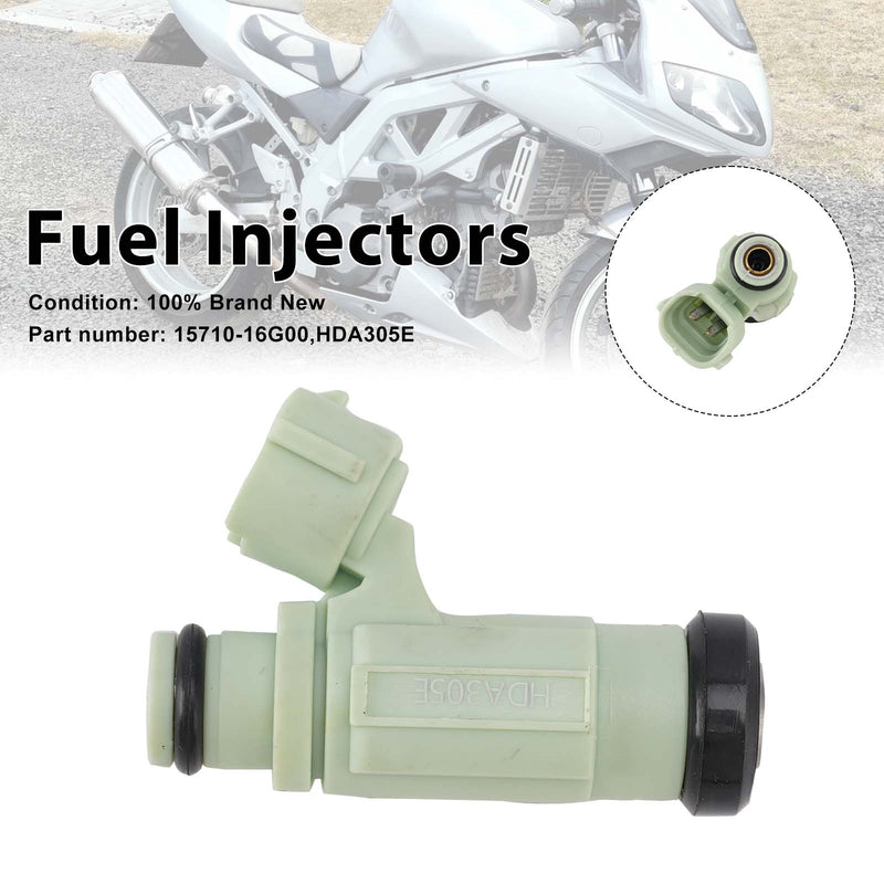 SUZUKI SV1000 1000S 2003-2007 HDA305E Fuel Injectors 15710-16G00