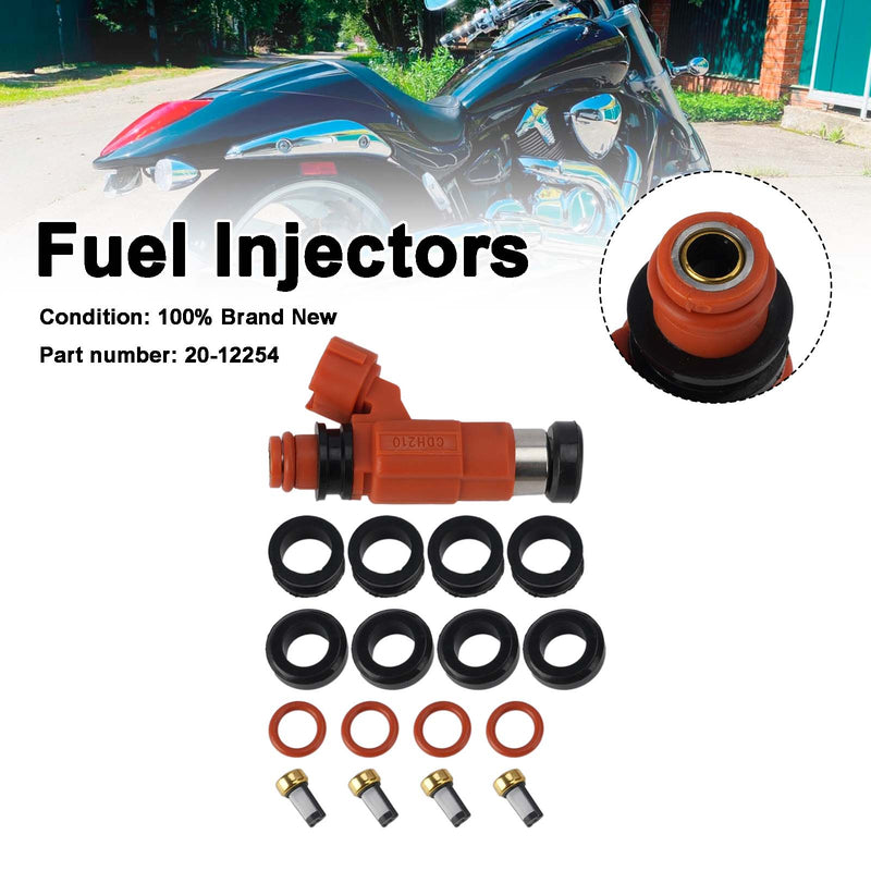 Suzuki GSXR600 GSXR750 SV650 DL650 1800s Fuel Injectors 20-12254