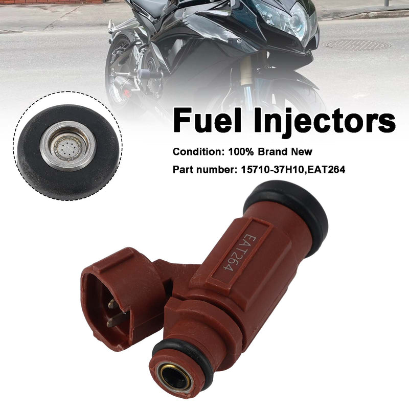 Suzuki GSX-R600 GSX-R750 2008-2009 EAT264 Fuel Injectors 15710-37H10
