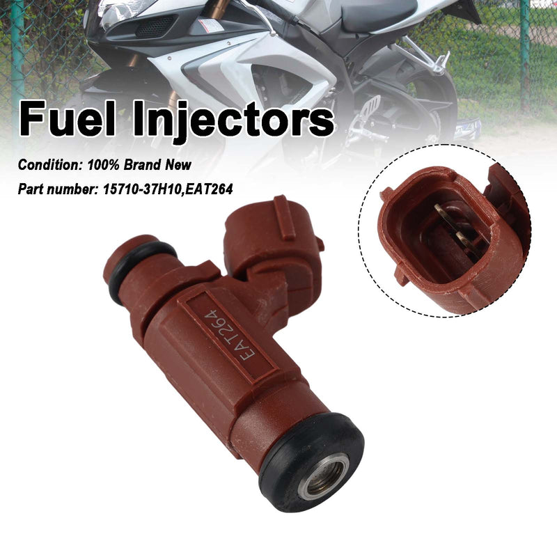 Suzuki GSX-R600 GSX-R750 2008-2009 EAT264 Fuel Injectors 15710-37H10