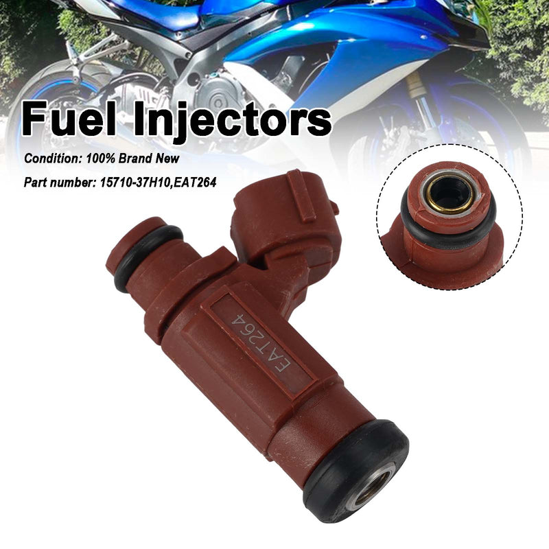 Suzuki GSX-R600 GSX-R750 2008-2009 EAT264 Fuel Injectors 15710-37H10