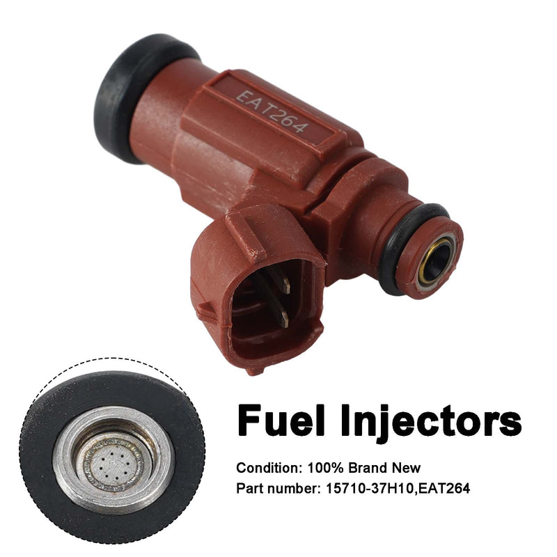 Suzuki GSX-R600 GSX-R750 2008-2009 EAT264 Fuel Injectors 15710-37H10