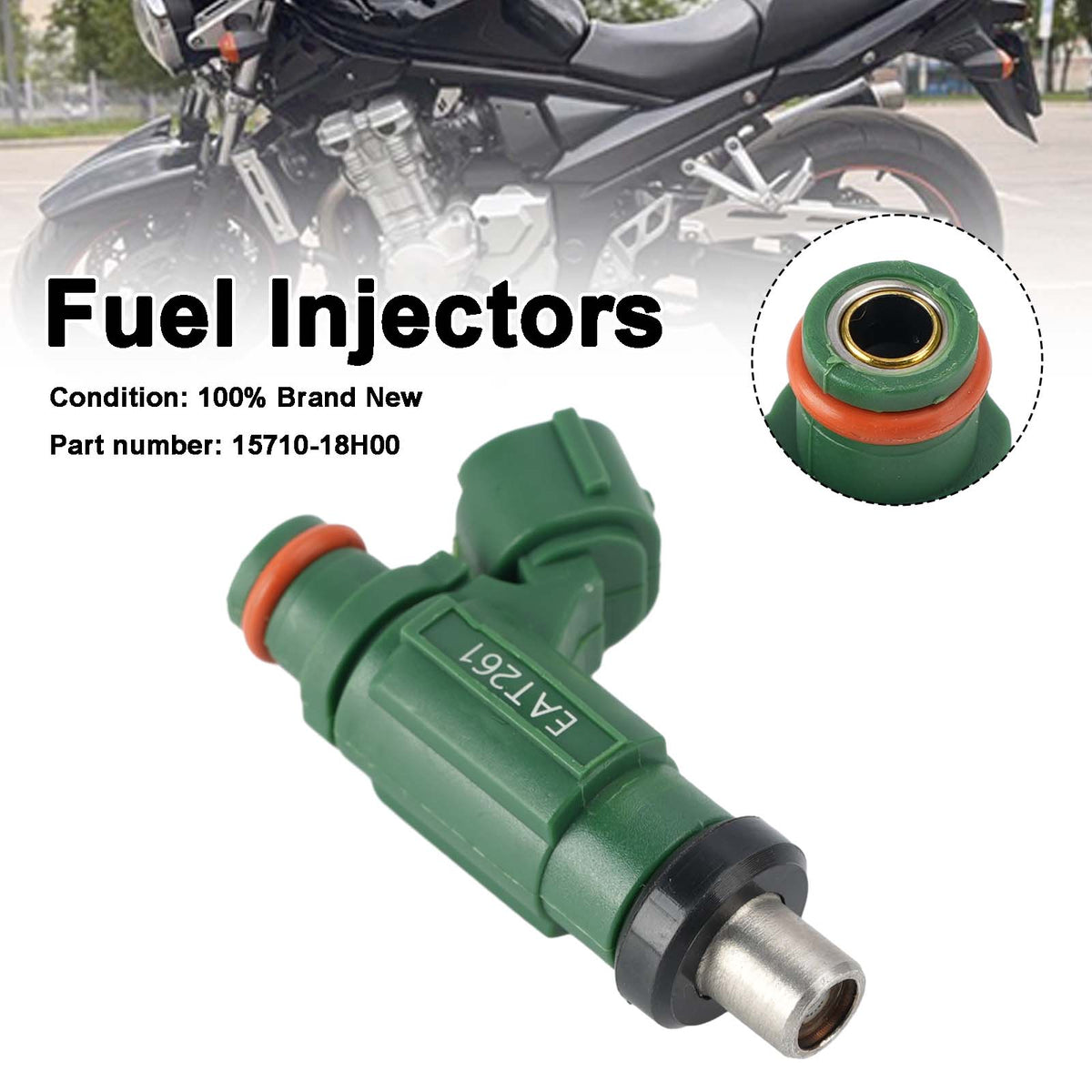 Suzuki Bandit 1250S GSF1250SA GSX1250FA Fuel Injectors 15710-18H00