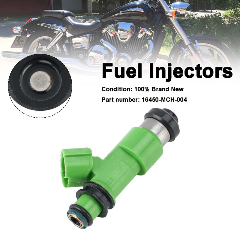 Honda VTX1800 VTX1800C R S/N/F/T Fuel Injectors 16450-MCH-004