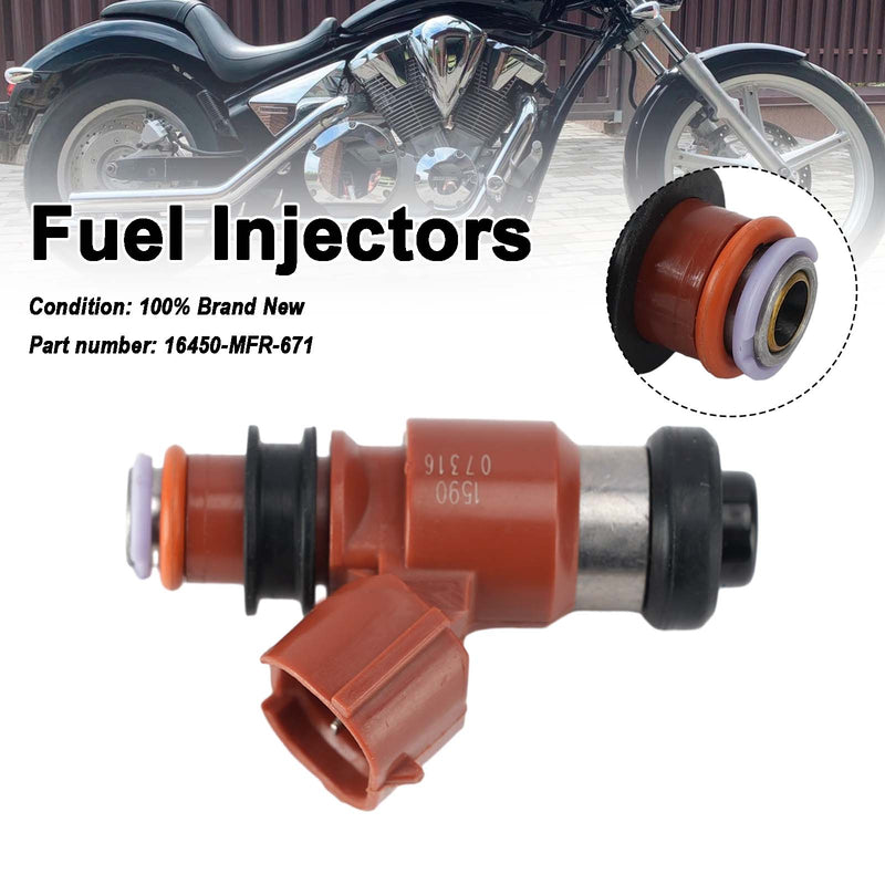 Honda VT1300 2010-2025 Fuel Injectors 16450-MFR-671