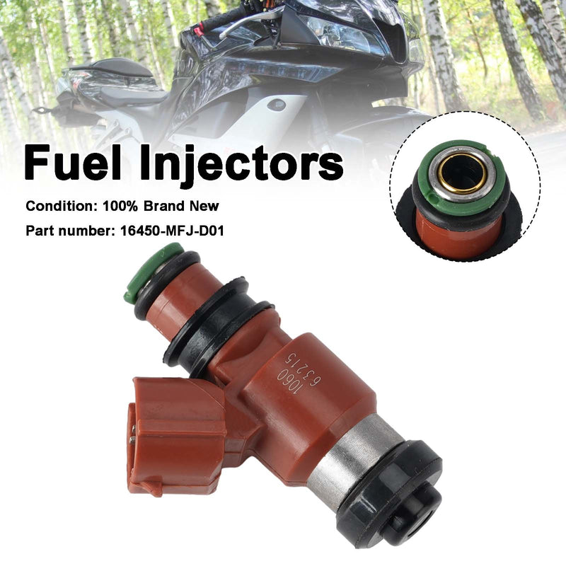 Honda Rebel 500 2017-2024 CB500 CBR600RR Fuel Injectors 16450-MFJ-D01