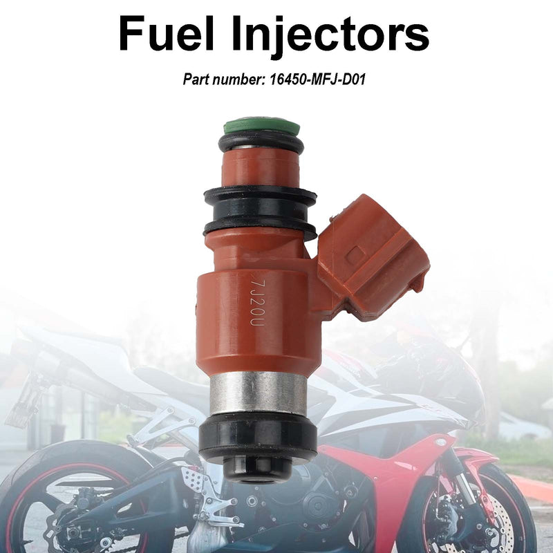 Honda Rebel 500 2017-2024 CB500 CBR600RR Fuel Injectors 16450-MFJ-D01