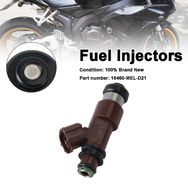Honda CBR1000RR 2006-2007 Fuel Injectors 16460-MEL-D21