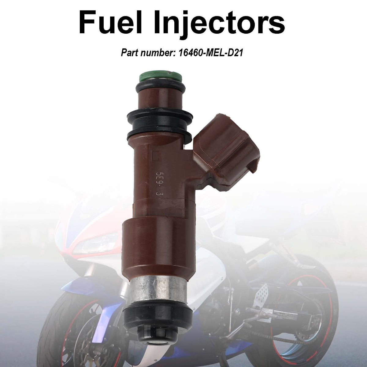 Honda CBR1000RR 2006-2007 Fuel Injectors 16460-MEL-D21