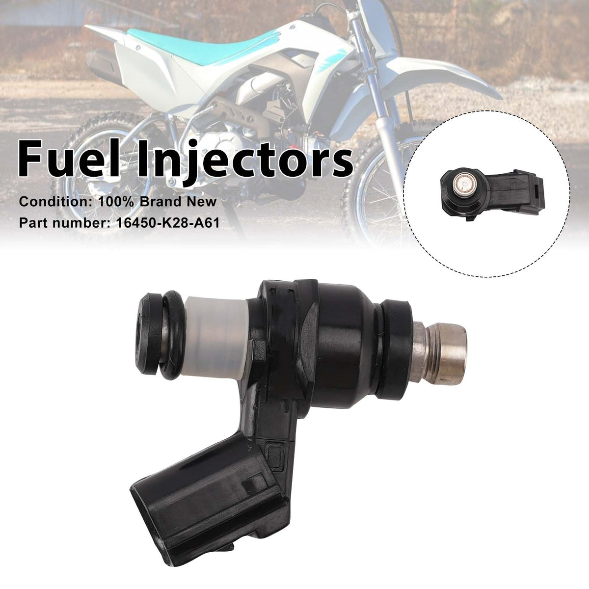 Honda CRF110F CRF125F 2019-2024 Fuel Injectors 16450-K28-A61