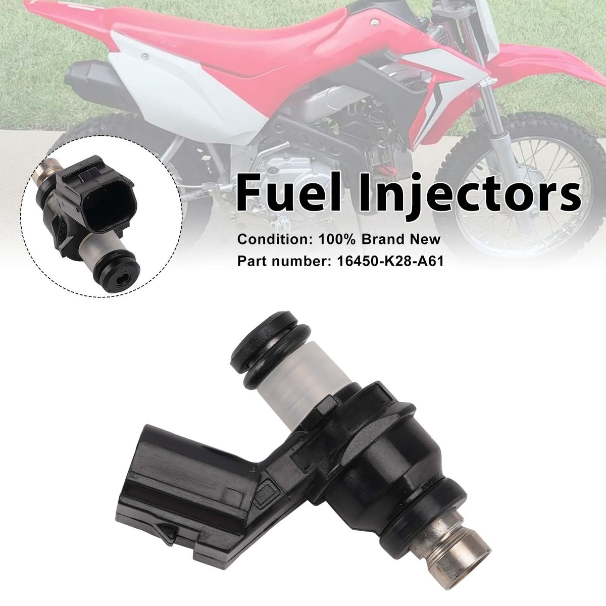 Honda CRF110F CRF125F 2019-2024 Fuel Injectors 16450-K28-A61