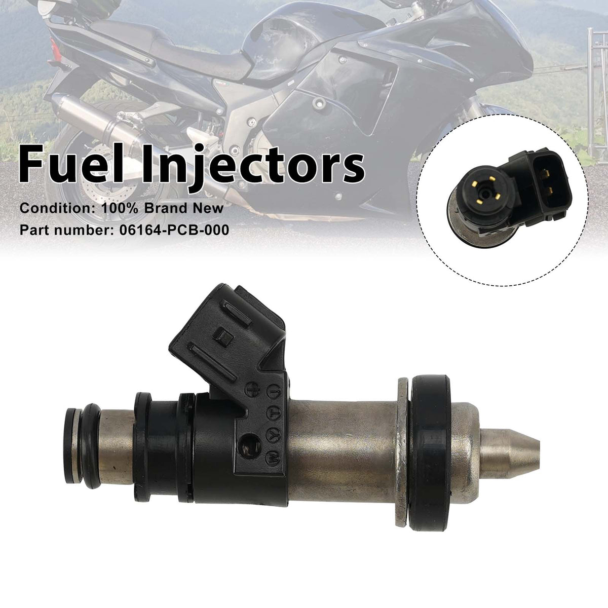 Honda CBR1100XX 1999-2003 Fuel Injectors 06164-PCB-000