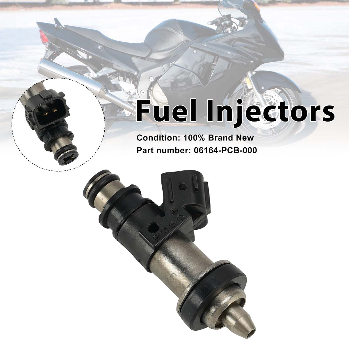 Honda CBR1100XX 1999-2003 Fuel Injectors 06164-PCB-000