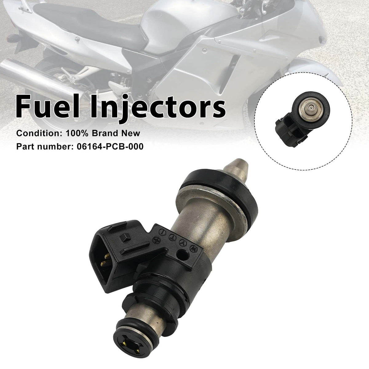 Honda CBR1100XX 1999-2003 Fuel Injectors 06164-PCB-000