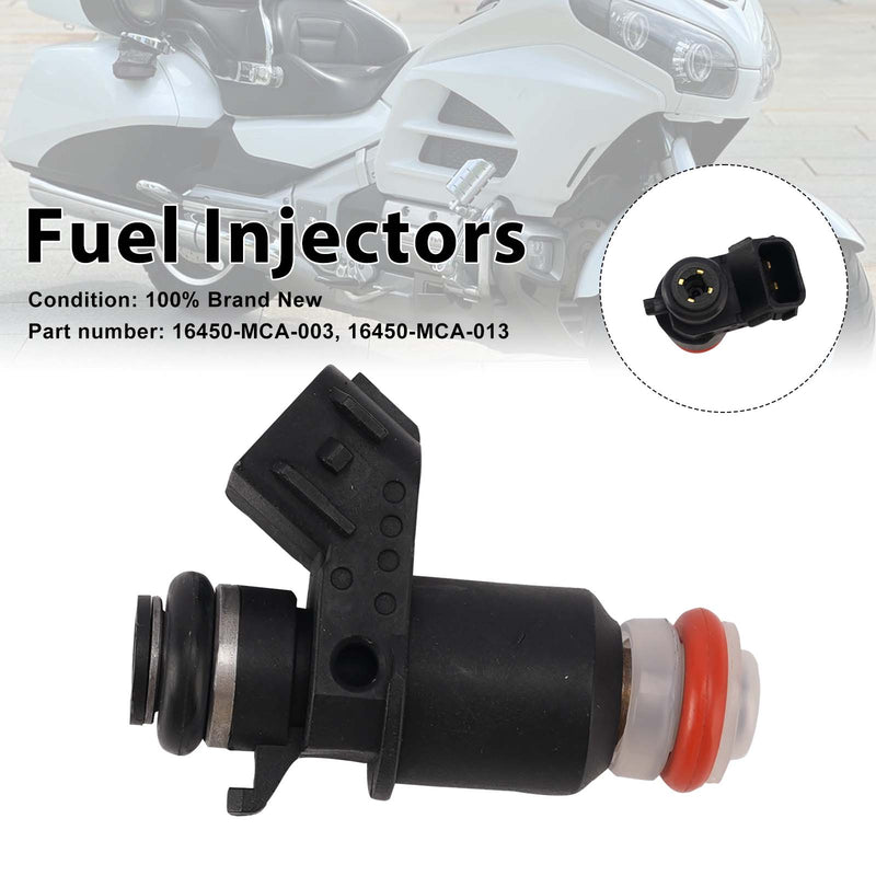 Honda Valkyrie 1800 GL1800 FSC600A 16450-MCA-013 Fuel Injectors 16450-MCA-003