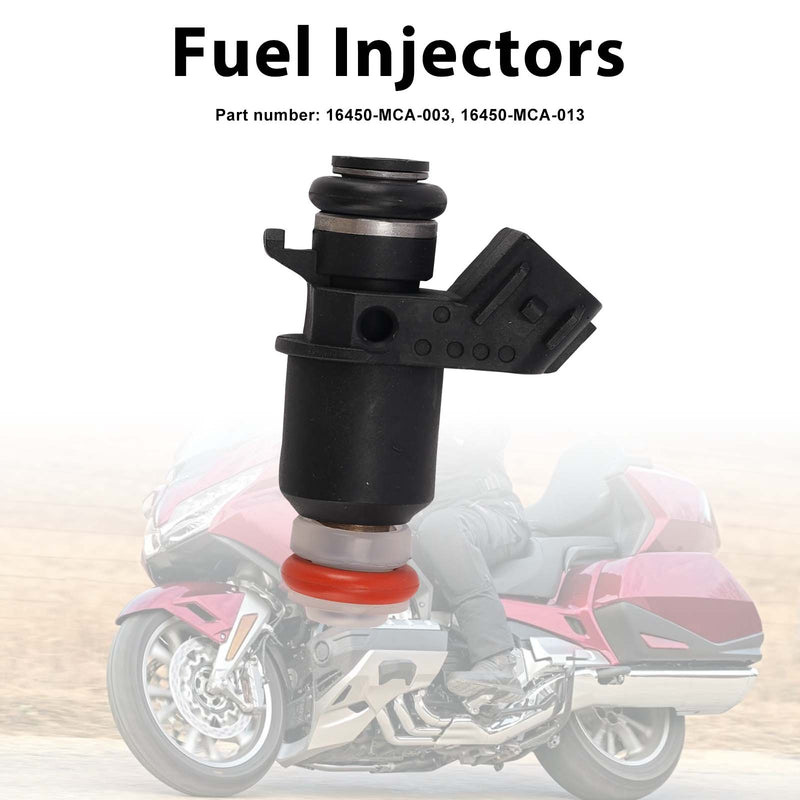 Honda Valkyrie 1800 GL1800 FSC600A 16450-MCA-013 Fuel Injectors 16450-MCA-003