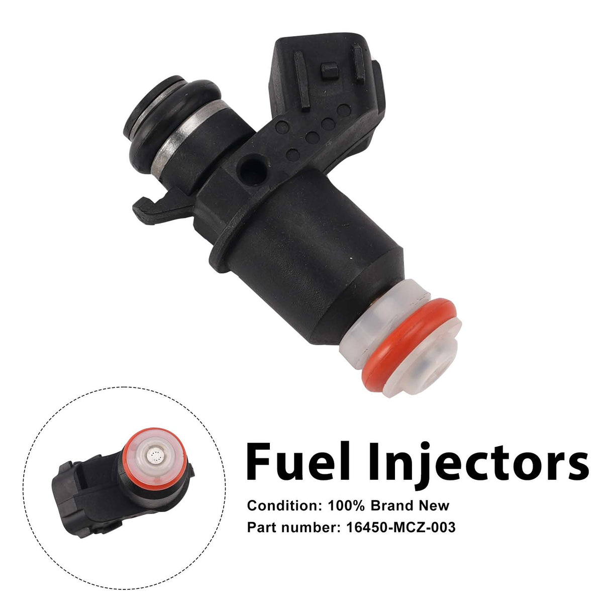 Honda Valkyrie 1800 GL1800 FSC600A 16450-MCA-013 Fuel Injectors 16450-MCA-003