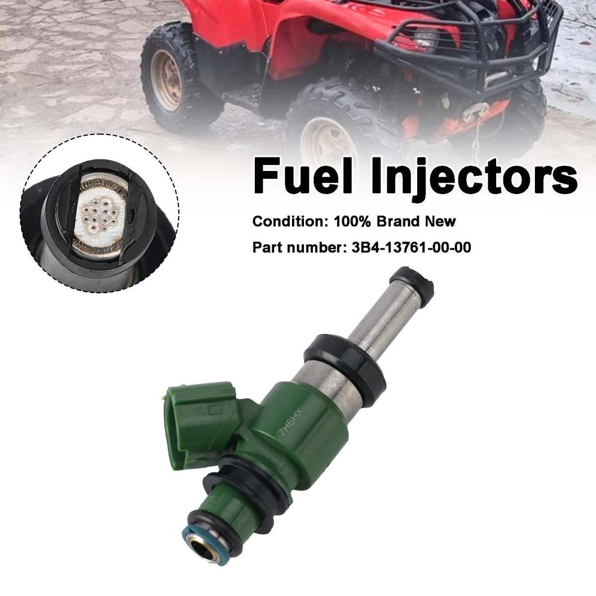 Yamaha WR450F YZ450F YZ 450 FX 2011-2021 Fuel Injectors 3B4-13761-00-00
