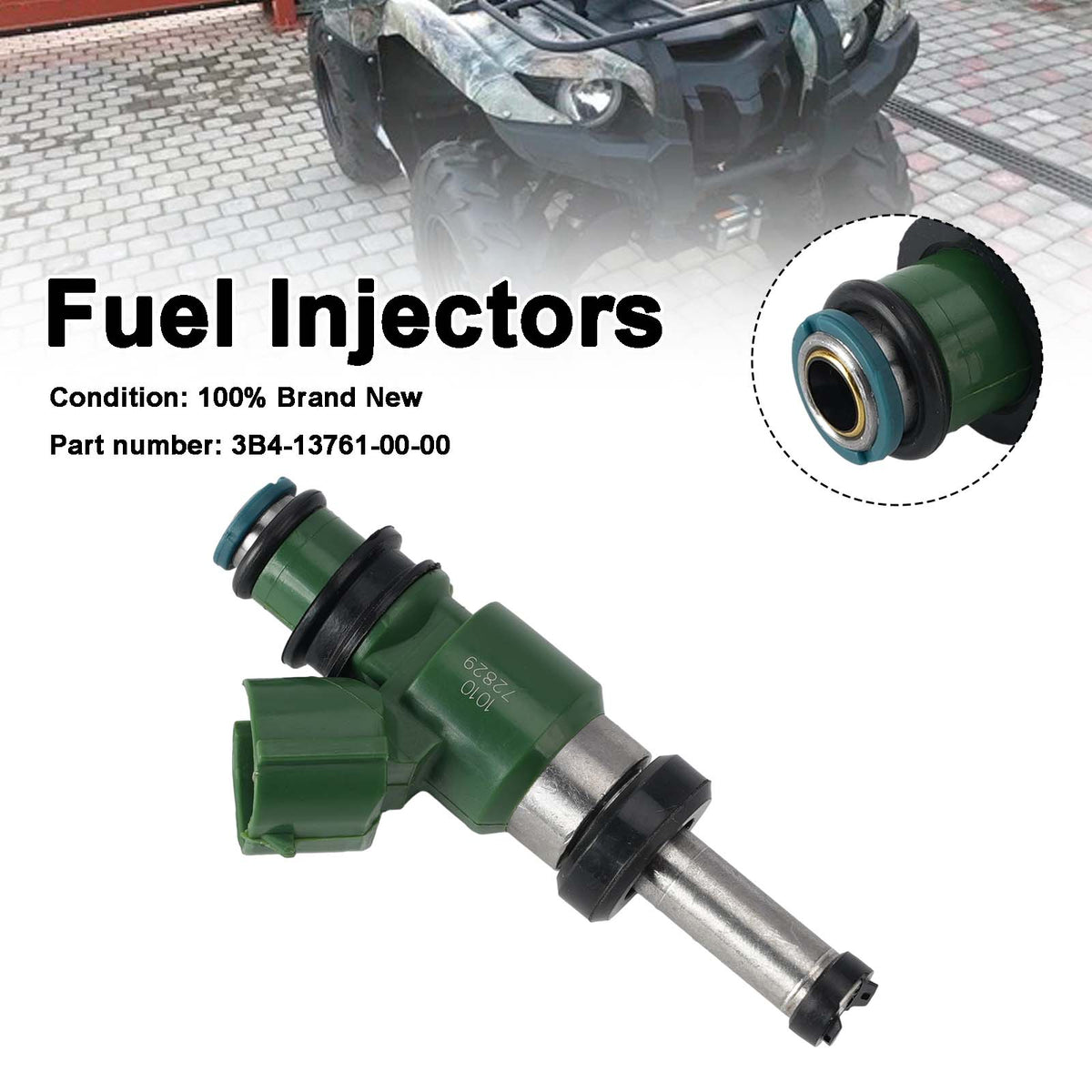Yamaha WR450F YZ450F YZ 450 FX 2011-2021 Fuel Injectors 3B4-13761-00-00