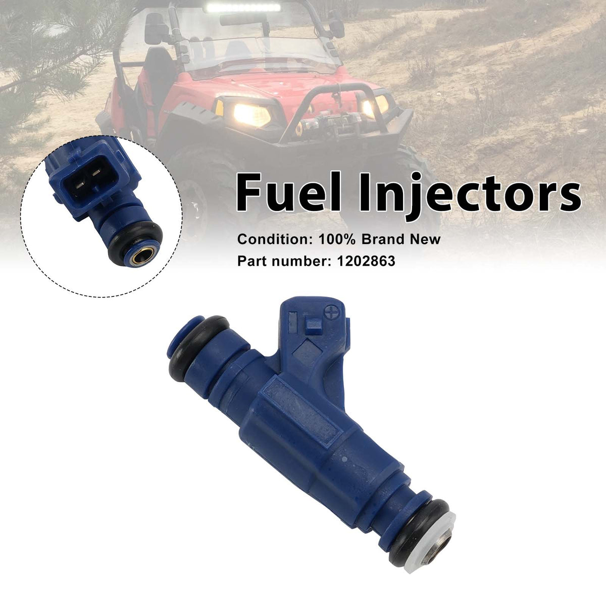 Polaris RZR Ranger Sportsman EFI 700 800 Fuel Injectors 1202863