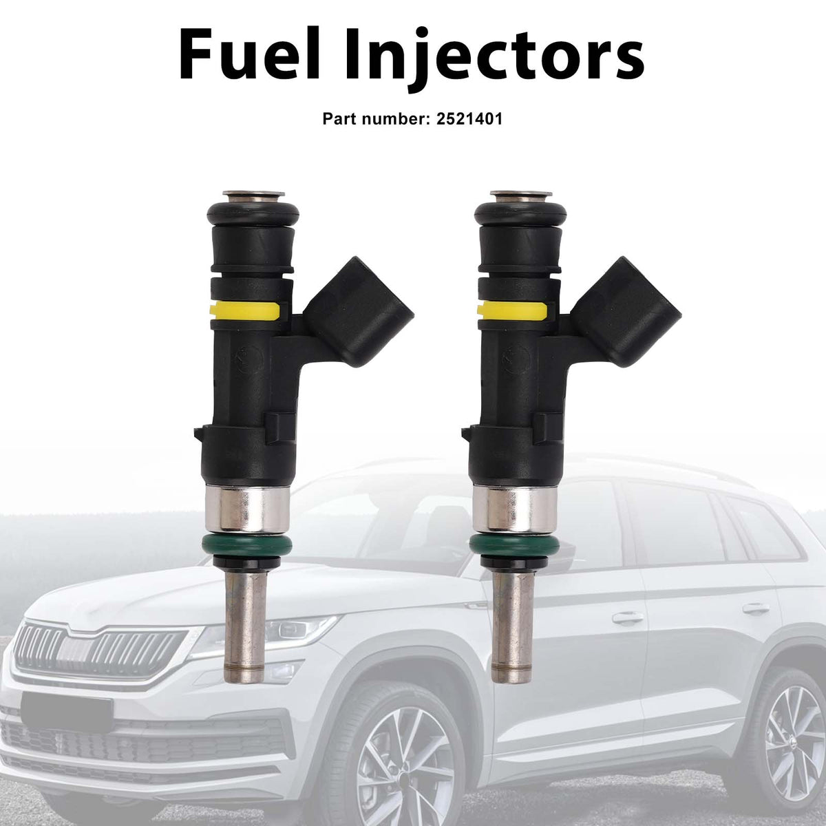 Indian Scout 2015-2022 2PC 2521401 Fuel Injectors