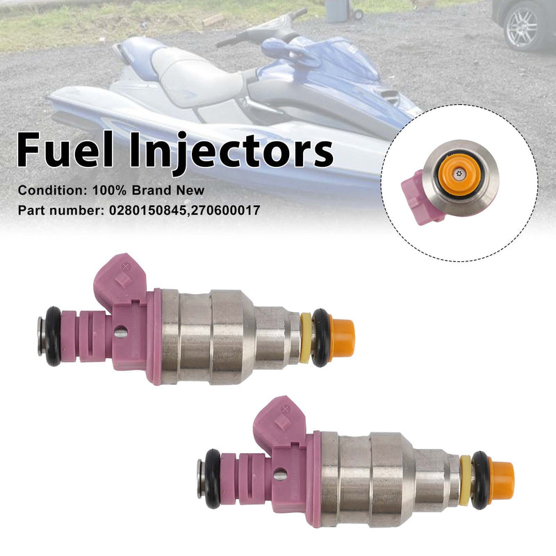 Sea-doo 787 RFI 800 GTX GSX 2PC 270600017 Fuel Injectors 0280150845