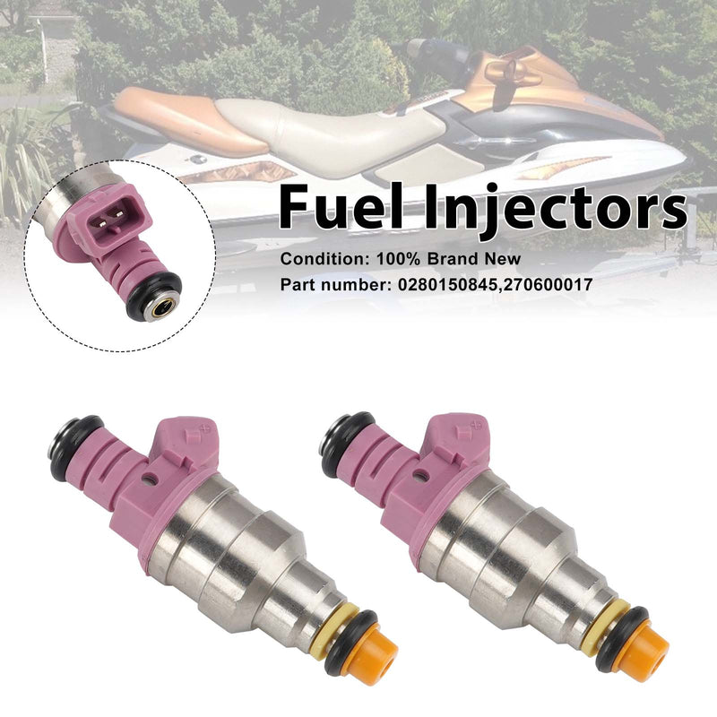 Sea-doo 787 RFI 800 GTX GSX 2PC 270600017 Fuel Injectors 0280150845